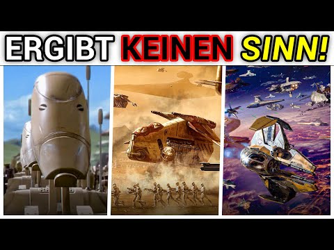 Warum die STAR WARS PREQUEL SCHLACHTEN keinen Sinn ergeben - STAR WARS