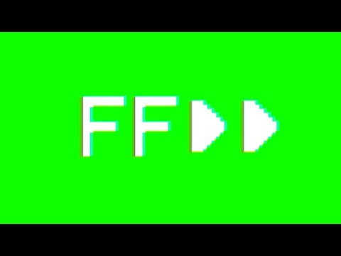 Fast Forward Blinking Effect - Green Screen Footage 1080p