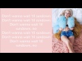 Zara Larsson ~ Sundown ft. Wizkid ~ Lyrics