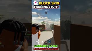 Block Spin Farming Stuff From Player š #robloxscript #blockspin #robloxshorts