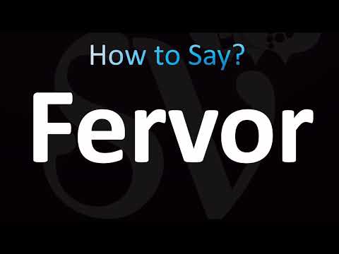 How to Pronounce Fervor (CORRECTLY!)