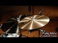 Meinl Pure Alloy Cymbal Set 14" / 16" / 20" thumbnail 7