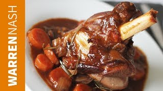 How to cook Lamb Shanks - In the Oven - Recipes by Warren Nash