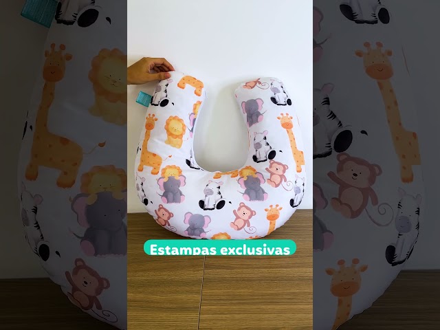 Ninho + Almofada Amamentação Safári 🦁 #graodegente #safari #amamentacao #ninho #lojadebebe