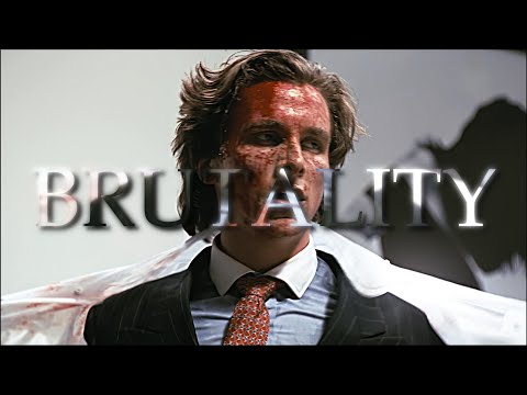 [4K] American Psycho - 𝐁𝐑𝐔𝐓𝐀𝐋𝐈𝐓𝐘  ║ Edit ║ (Patrick Bateman)