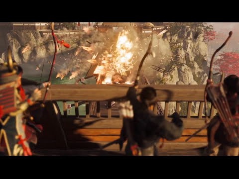 Ghost of Tsushima mask on gameplay walkthrough - Main Story #18 The Fate of Tsushima