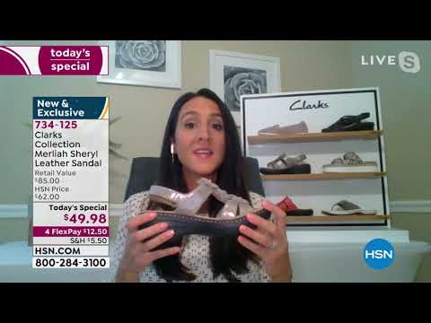 HSN | Clarks Footwear 04.08.2021 - 09 AM