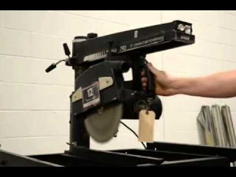 Dewalt Powershop Radial Arm Saw