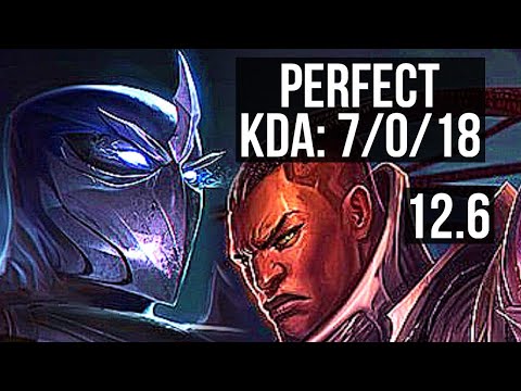 SHEN vs LUCIAN (TOP) (DEFEAT) | 7/0/18, 1.2M mastery, 400+ games, Godlike | EUW Master | 12.6