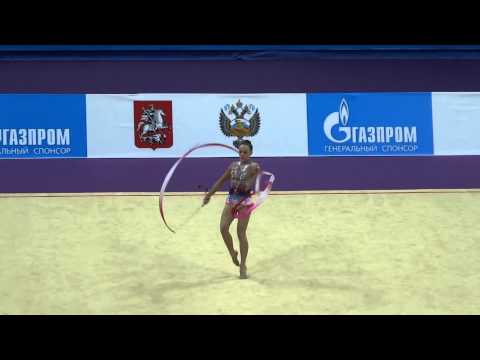 Proncenko Veronika (ribbon), Lithuania.Международный турнир юниорок, г.Москва 2014