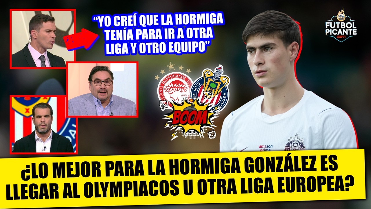 OLYMPIACOS da por hecho FICHAJE de la HORMIGA. Creí que llegaría a OTRA LIGA: Dipp | Futbol Picante