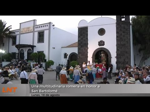 Una multitudinaria romería en honor a San Bartolomé