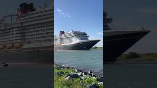 Disney Wish Musical Horns on a Windy Sail Away Day! (Oct 3, 2025)