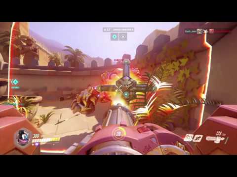 Overwatch MP July 31, 2016 pt14 - I'm Playing With Bastion?!