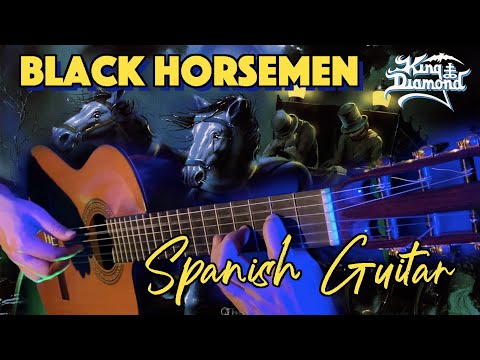BLACK HORSEMEN (King Diamond) - Spanish Flamenco Guitar - Ben Woods