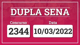 Capa de DUPLA SENA 2344