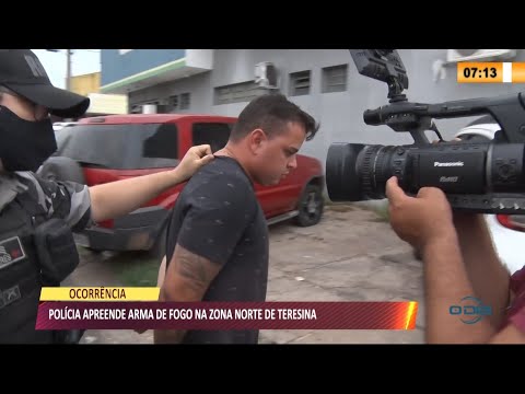 PoliÌcia apreende arma de fogo na zona norte de Teresina 25 08 2021