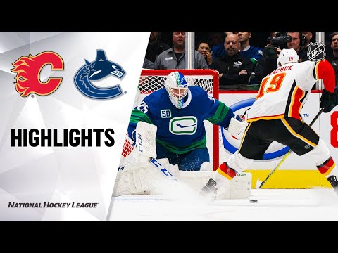 NHL Highlights | Flames @ Canucks 02/08/20