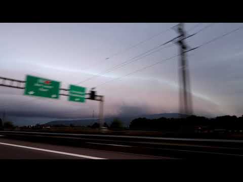 26.09.2021 - Kräftiges Gewitter in der Nordwestschweiz