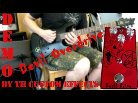 DIY Overdrive Pedal Demo - Devil Drive by TH Custom Effects