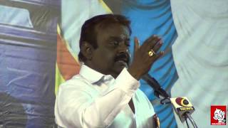 Vijayakanths speech at a DMDK Meeting