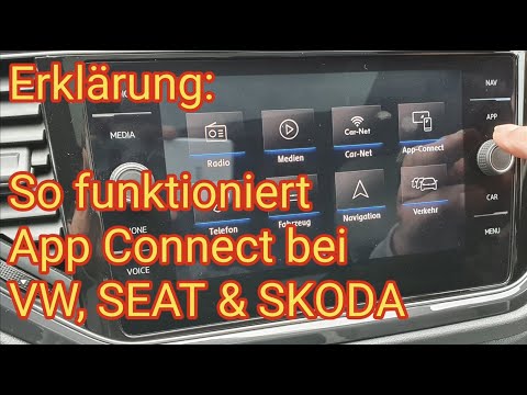 Anleitung: so funktioniert VW App-Connect mit Android Handy Samsung Galaxy S10+ - Volkswagen, SEAT