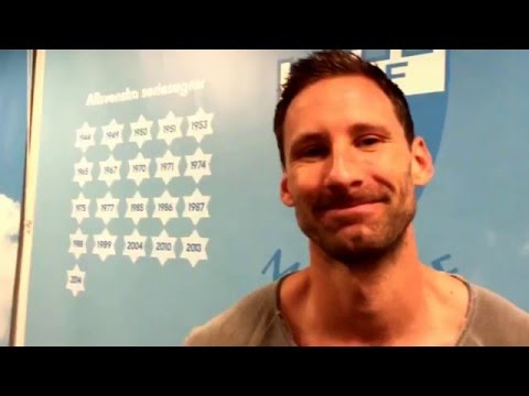 Johan Wiland inför Malmö FF:s cupmatch mot Norrköping.