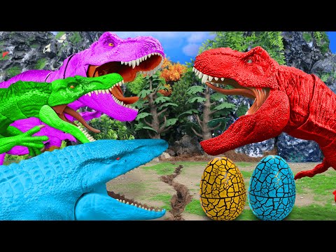 Hunting Found Jurassic World Evolution 2: Kingkong, T-rex , Mosasaurus, Spinosaurus, Dilophosaurus