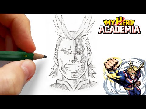 Comment dessiner All Might ! (My hero Academia)