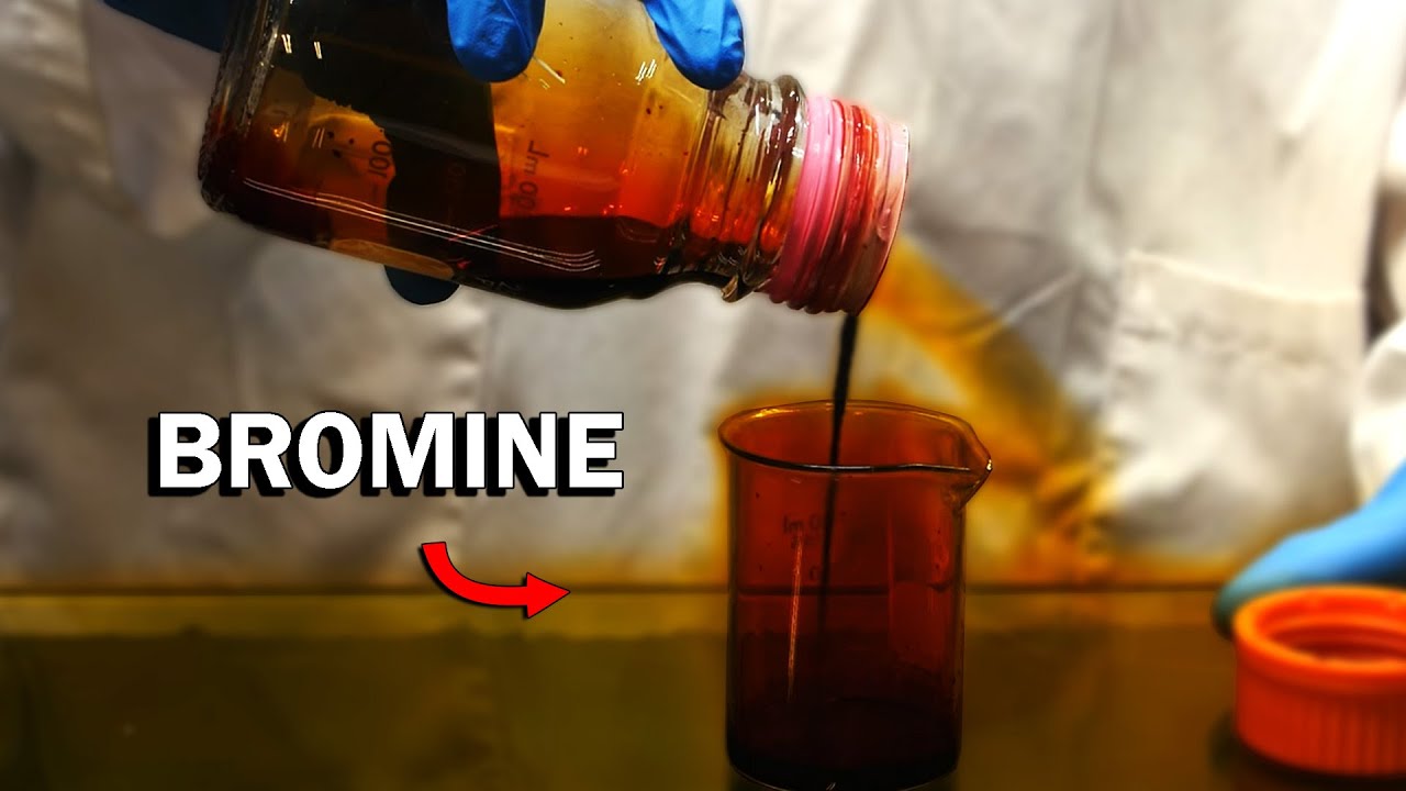 Where did red bromine come from?