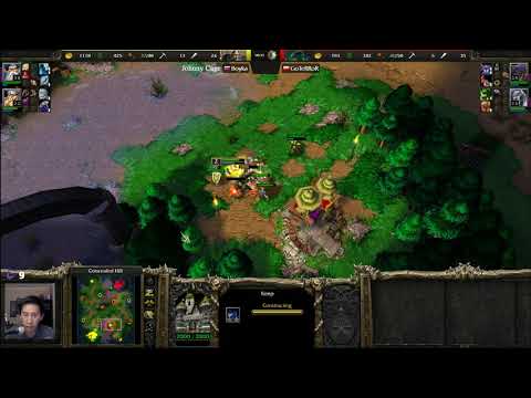 JohnnyCage (HU) vs TeRRoR (UD) - WarCraft 3 - Gold League Qualifier - Recommended - WC3215