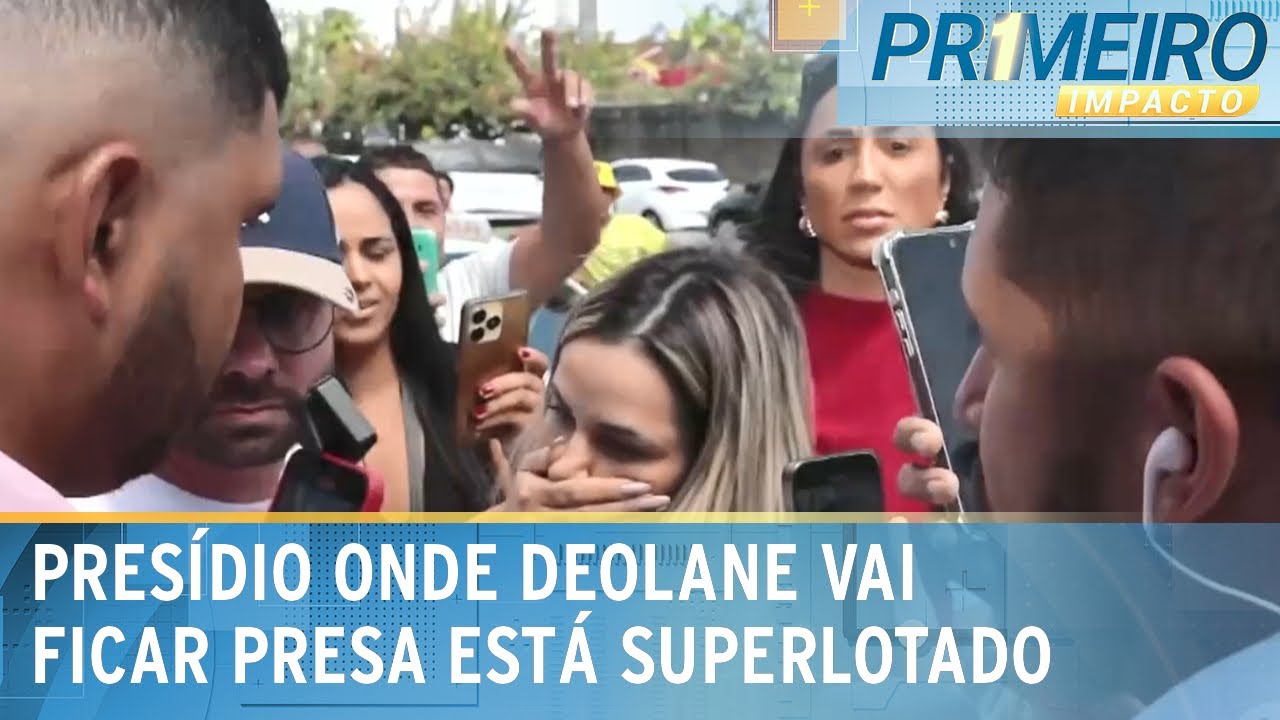 Superlotação e “canibais” no novo presídio de Deolane Bezerra | Primeiro Impacto (11/09/24)