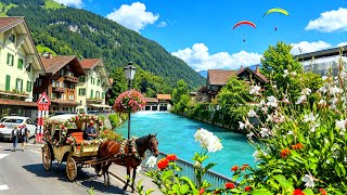 Interlaken Switzerland🇨🇭Most Charming Swiss Town In Summer🌿