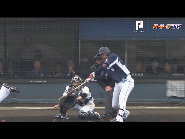 ライオンズ・木村が4安打の固め打ち!!