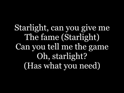 The Supermen Lovers - Starlight ( lyrics ) Feat. Mani Hoffman