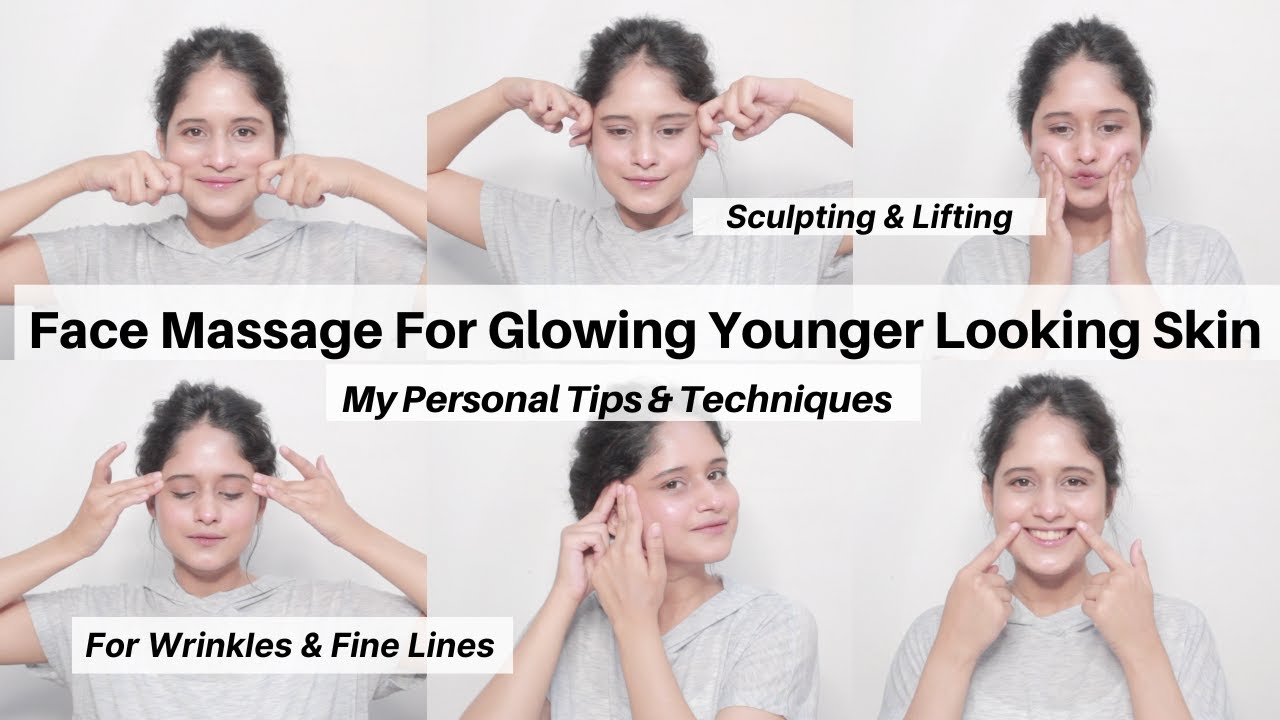 Daily Face Massage For Bright, Glowing & Younger Looking Healthy Skin✨| Anukriti Lamaniya