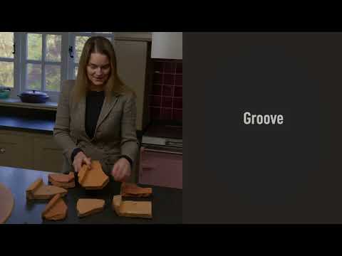 Understanding the features of a Roman tegula (Roman roof tile)