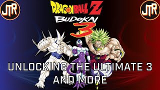 DBZ Budokai 3 - Unlocking The Other Characters