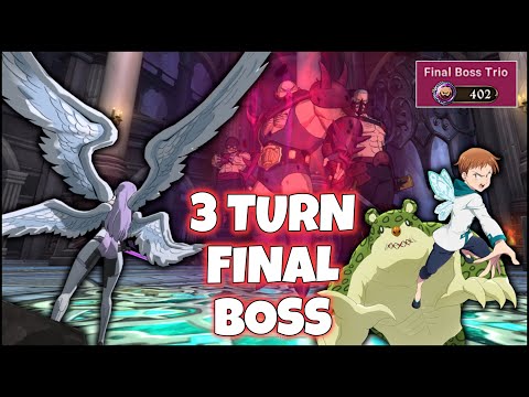 3 TURN FINAL BOSS+AUTOFARM - Seven Deadly Sins: Grand Cross