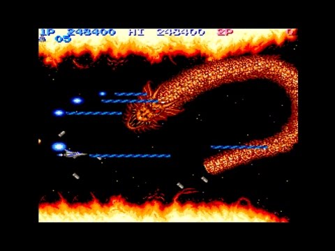 Lukozer Retro Game Review 258 - Salamander - Arcade Coin-Op