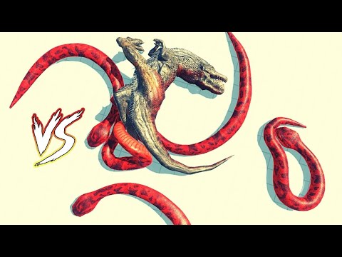 Animal Revolt Battle Simulator -TITANOBOA VS EVERY UNIT