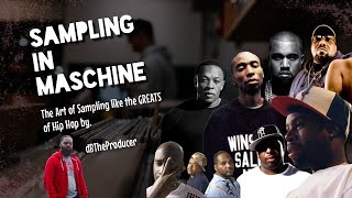 #Sampling in #Maschine like the GREATS of #HipHop