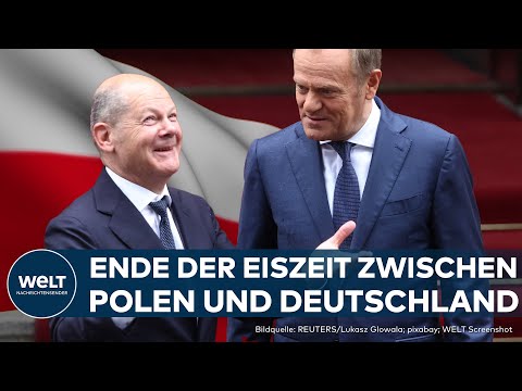 OLAF SCHOLZ IN POLEN: Ende einer Eiszeit| Regierungschef Tusk empfängt den Bundeskanzler in Warschau