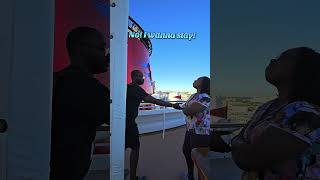 Well! This is a first for us! Side by side baby! @Virgin Voyages #cruise #virginvoyages#shorts