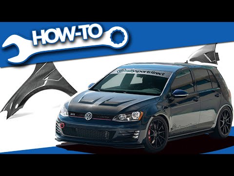 How-To: Seibon Carbon Fiber Fenders - 15+ Volkswagen GTI