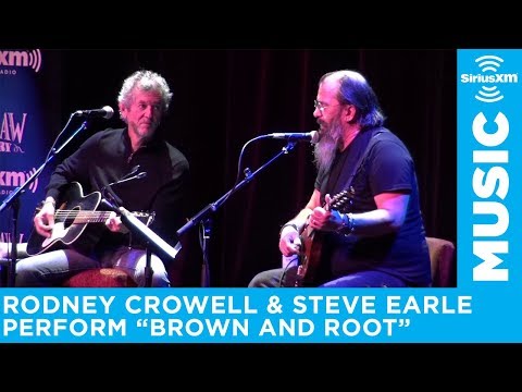 Rodney Crowell and Steve Earle perform "Brown And Root" on Outlaw Country