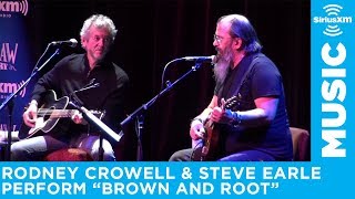 Rodney Crowell and Steve Earle perform "Brown And Root" on Outlaw Country