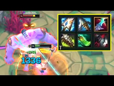 6 items Jayce vs 10000 HP Mundo.
