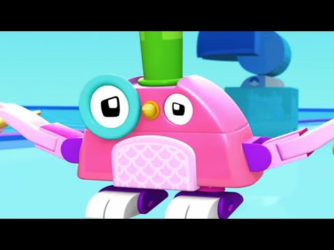 Mechana Snow Owl Island | Animal Mechanicals | Cartoons for Kids