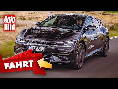 Kia EV6 (2021) | So fährt Kias neuer E-Crossover | Fahrt mit Dennis Petermann